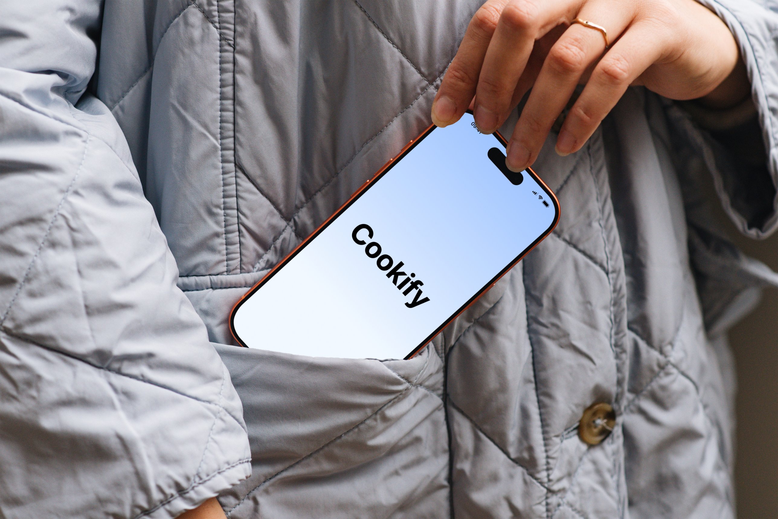 Cookify app mockup